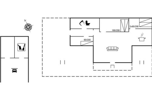 Foto 2 - Haus mit 3 Schlafzimmern in Rindby Strand mit terrasse