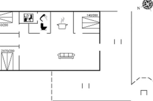 Foto 35 - Casa de 3 quartos em Vejers Strand com terraço e sauna