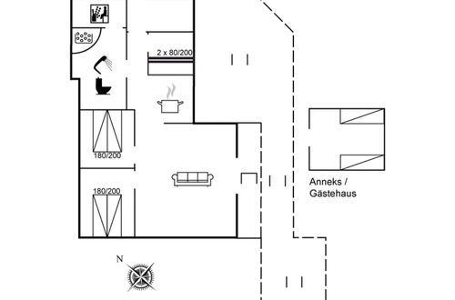 Photo 31 - Maison de 3 chambres à Ørum avec terrasse et sauna