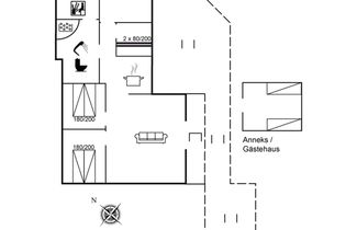 Foto 2 - Casa de 3 quartos em Ørum com terraço e sauna