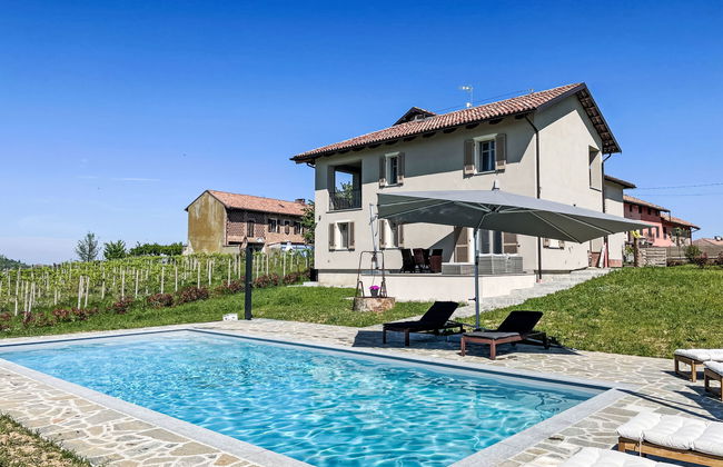 Apartamento de 2 quartos em Costigliole d'Asti com piscina e jardim - Foto 32