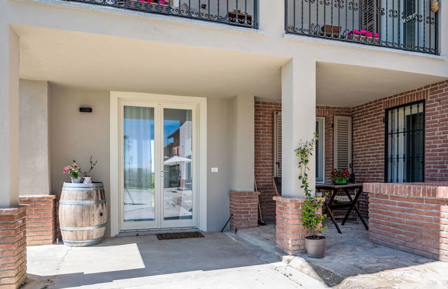 Apartamento de 2 quartos em Costigliole d'Asti com piscina e jardim - Foto 46