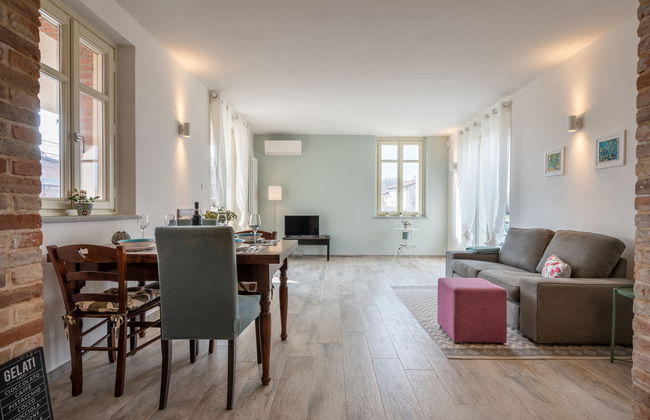 Apartamento de 2 quartos em Costigliole d'Asti com piscina e jardim - Foto 19