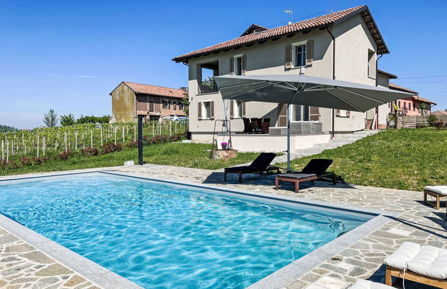 Apartamento de 2 quartos em Costigliole d'Asti com piscina e jardim - Foto 1