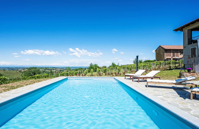 Apartamento de 2 quartos em Costigliole d'Asti com piscina e jardim - Foto 45