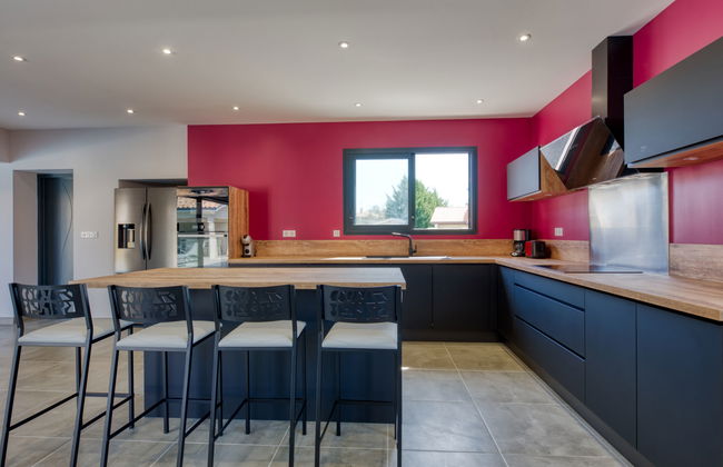 Casa de 6 quartos em Lanton com piscina privada e jardim - Foto 7