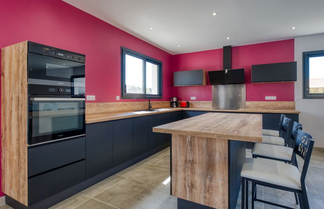 Casa de 6 quartos em Lanton com piscina privada e jardim - Foto 8