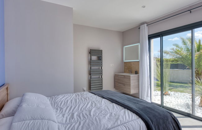 Casa de 6 quartos em Lanton com piscina privada e jardim - Foto 13