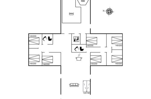 Foto 2 - Haus mit 7 Schlafzimmern in Rømø mit privater pool und terrasse
