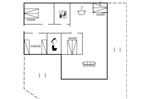 Foto 2 - Casa con 3 camere da letto a Klitmøller con terrazza e sauna