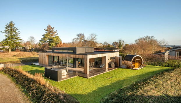 Casa de 4 quartos em Odder com terraço e sauna - Foto 5