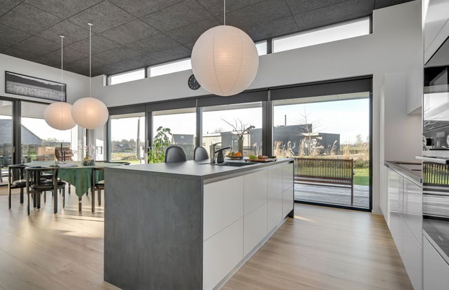 Casa de 4 quartos em Odder com terraço e sauna - Foto 12