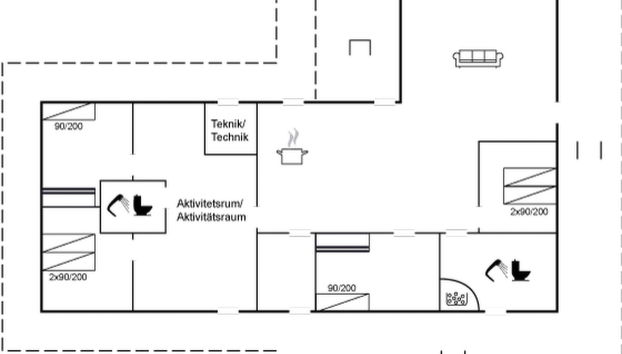 Casa de 4 quartos em Børkop com terraço - Foto 2