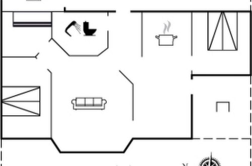 Foto 16 - Casa con 3 camere da letto a Knebel con terrazza