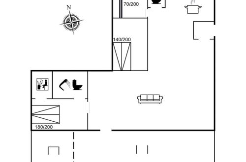 Foto 18 - Casa de 3 quartos em Sæby com terraço e sauna