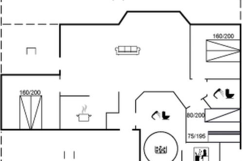 Foto 13 - Haus mit 3 Schlafzimmern in Harrerenden mit terrasse und sauna
