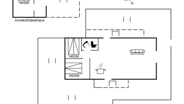 Casa de 2 quartos em Otterup com terraço - Foto 2
