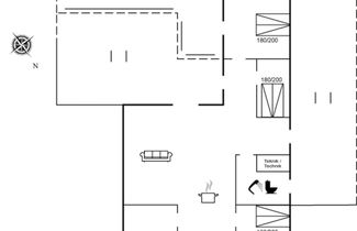 Foto 2 - Casa de 3 quartos em Græsted com terraço