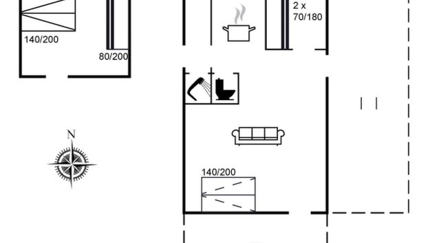 Haus mit 1 Schlafzimmer in Stubbekøbing mit schwimmbad und terrasse - Foto 2