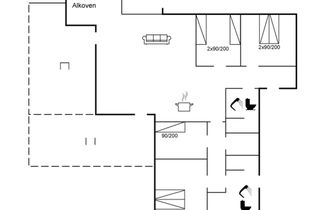 Foto 2 - Casa de 4 quartos em Rørvig com terraço