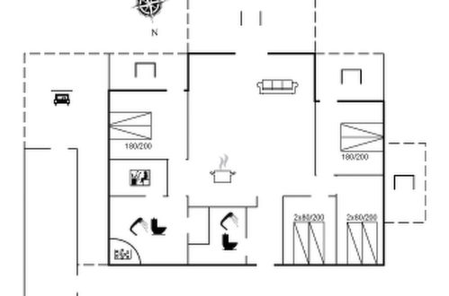 Photo 21 - 4 bedroom House in Hals with terrace and sauna