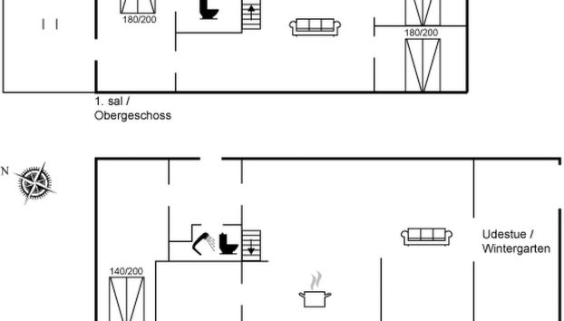 Haus mit 4 Schlafzimmern in Nykøbing M mit terrasse - Foto 2