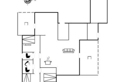 Foto 36 - Casa con 3 camere da letto a Kelstrup Strand con terrazza