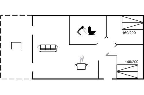 Photo 2 - 2 bedroom House in Kelstrup Strand with terrace