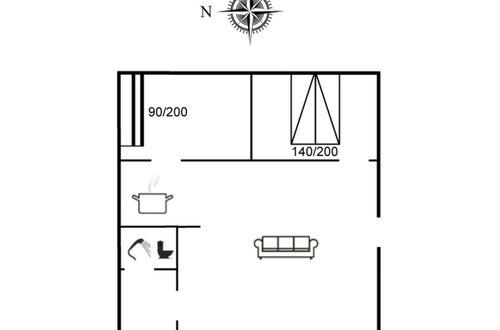 Foto 9 - Casa con 2 camere da letto a Skagen con terrazza