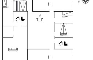 Foto 2 - Casa de 4 quartos em Hals com terraço