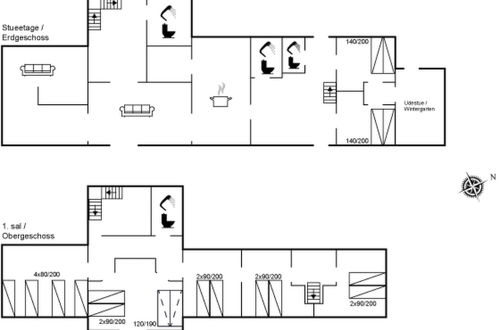 Photo 2 - Maison de 7 chambres à Struer avec terrasse et bain à remous