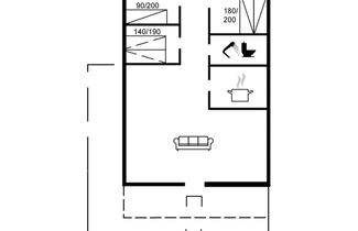 Foto 2 - Casa de 3 quartos em Sæby com terraço
