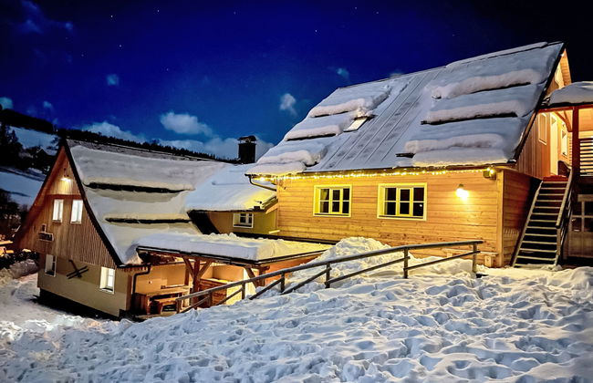 Apartamento de 2 quartos em Rokytnice nad Jizerou com jardim e sauna - Foto 59