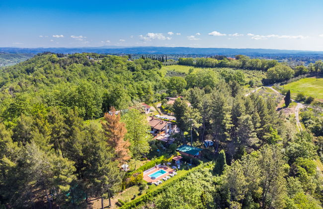 Casa de 4 quartos em Colle di Val d'Elsa com piscina privada e jardim - Foto 48
