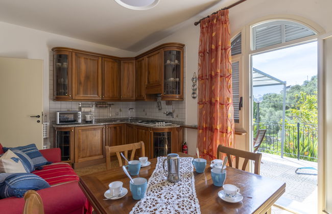 Apartment mit 2 Schlafzimmern in San Bartolomeo al Mare mit schwimmbad und garten - Foto 3