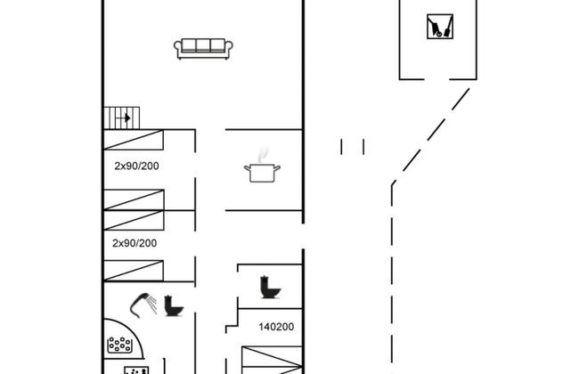 3 bedroom House in Ulfborg with terrace and sauna - Photo 2