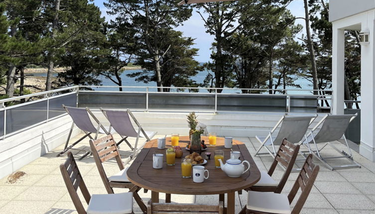 Foto 1 - Apartment mit 3 Schlafzimmern in Saint-Philibert mit terrasse und blick aufs meer