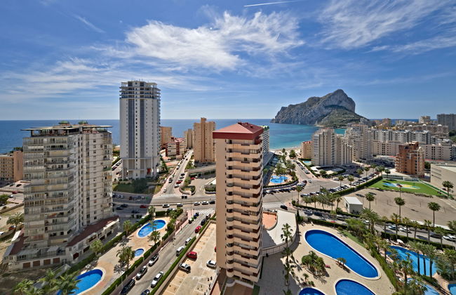 Appartamento con 3 camere da letto a Calp con piscina e terrazza - Foto 5