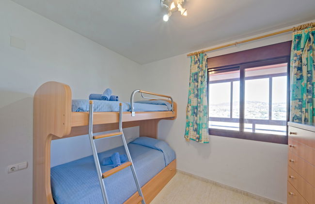 Appartamento con 3 camere da letto a Calp con piscina e terrazza - Foto 13