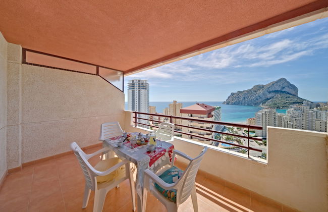 Appartamento con 3 camere da letto a Calp con piscina e terrazza - Foto 10