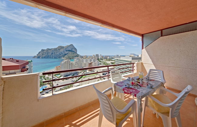 Appartamento con 3 camere da letto a Calp con piscina e terrazza - Foto 6