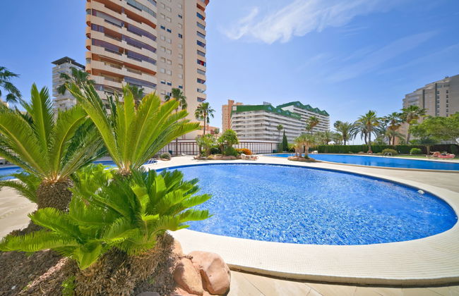 Appartamento con 3 camere da letto a Calp con piscina e terrazza - Foto 35