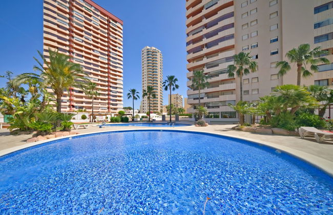 Appartamento con 3 camere da letto a Calp con piscina e terrazza - Foto 39