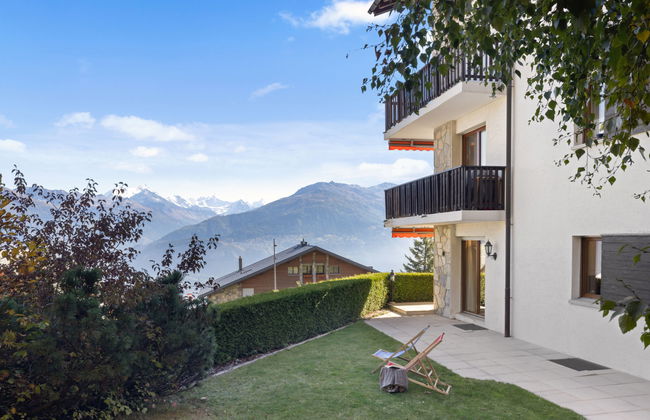 Appartamento con 4 camere da letto a Crans-Montana con giardino e terrazza - Foto 32