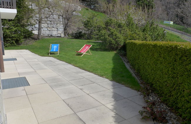 Apartamento de 4 quartos em Crans-Montana com jardim e terraço - Foto 47