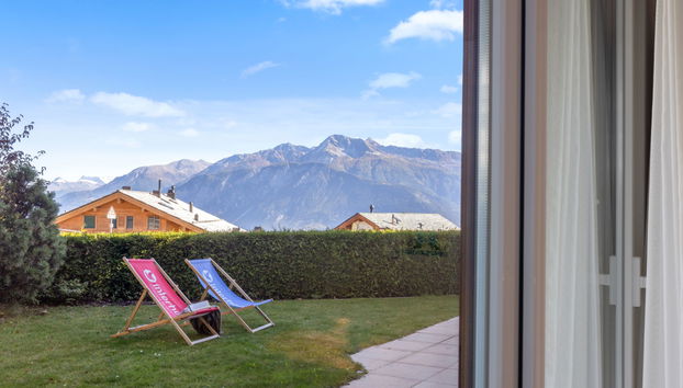 Apartamento de 4 quartos em Crans-Montana com jardim e terraço - Foto 5
