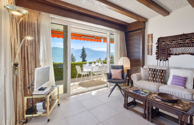 Appartamento con 4 camere da letto a Crans-Montana con giardino e terrazza - Foto 2