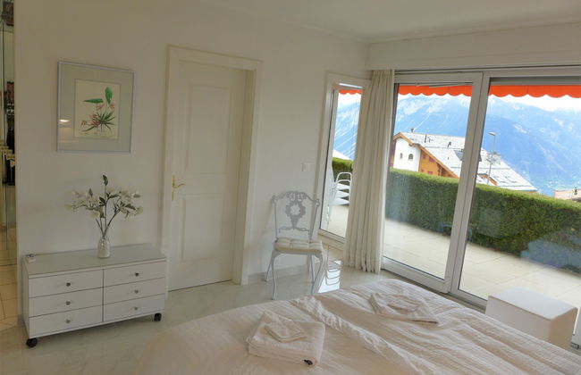 Apartamento de 4 quartos em Crans-Montana com jardim e terraço - Foto 35