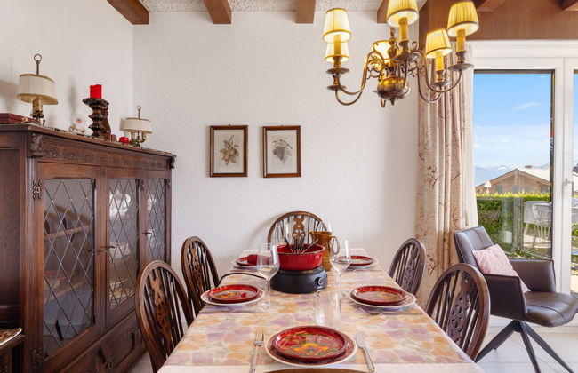 Appartamento con 4 camere da letto a Crans-Montana con giardino e terrazza - Foto 9