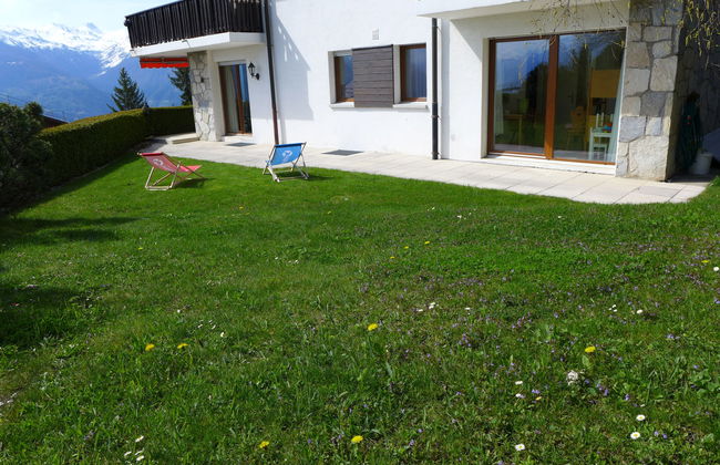 Apartamento de 4 quartos em Crans-Montana com jardim e terraço - Foto 46